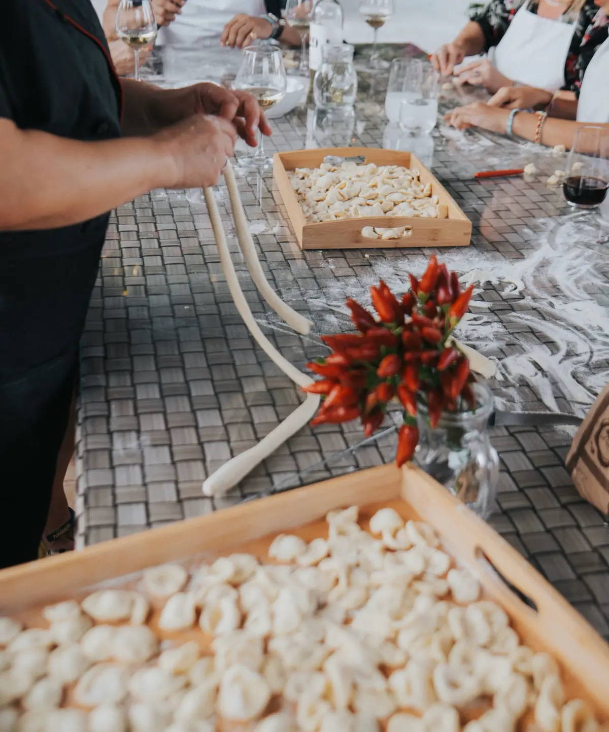 Handmade pasta class in Puglia